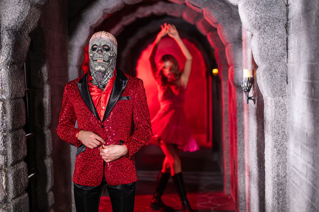 Barabas Men's Fashion Halloween 2023 Campaign Erase Studio Ali Hoss Sanaz Mahdi